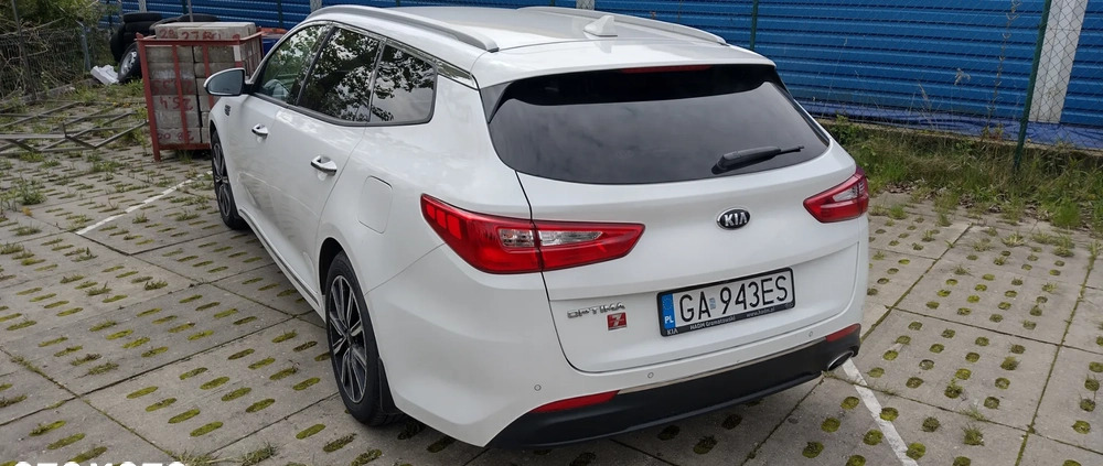 Kia Optima cena 76875 przebieg: 164000, rok produkcji 2019 z Gdynia małe 497